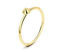 Gold Plated Silver Rings NSR-3205-GP